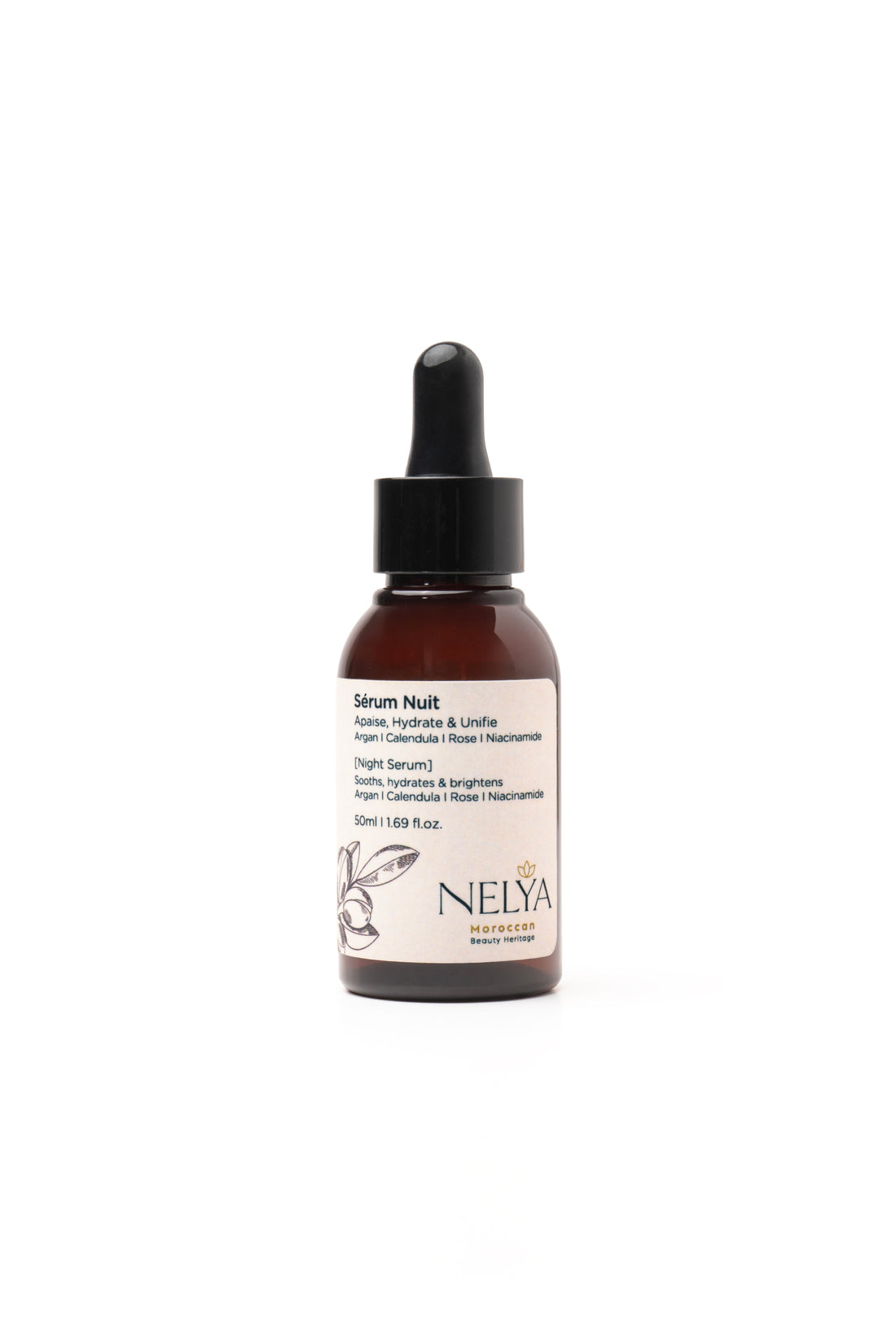 Sérum Nuit Niacinamide - Apaise, Hydrate &amp; Unifie