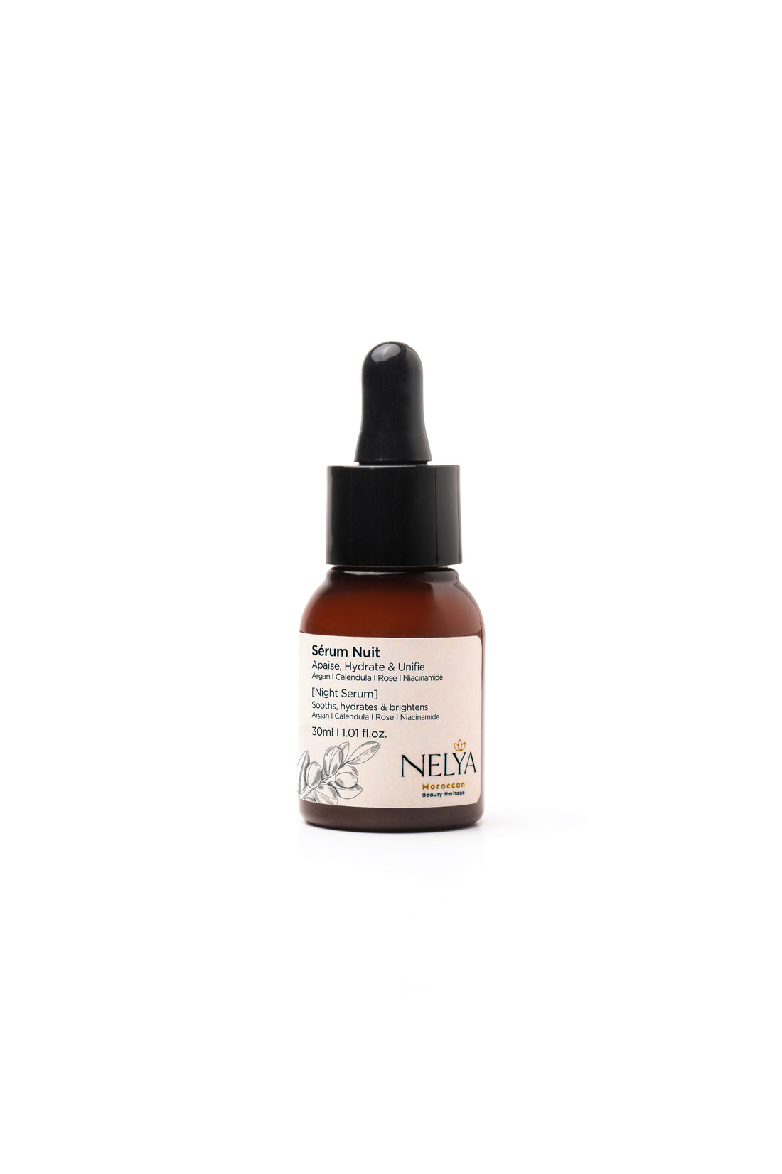 Sérum Nuit Niacinamide - Apaise, Hydrate &amp; Unifie